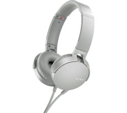 SONY Extra Bass MDR-XB550AP Headphones - White